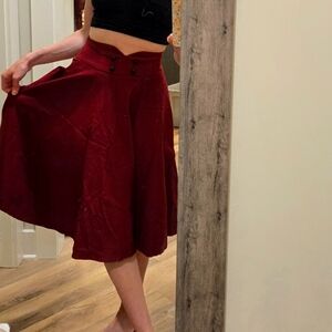 Size Small Redish/Purple Skirt. New with tags